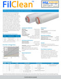 GFPES-Series High Purity Food and Beverage Grade Polyethersulfone Filter Cartridges