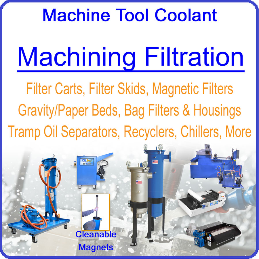 machine tool coolant filtration